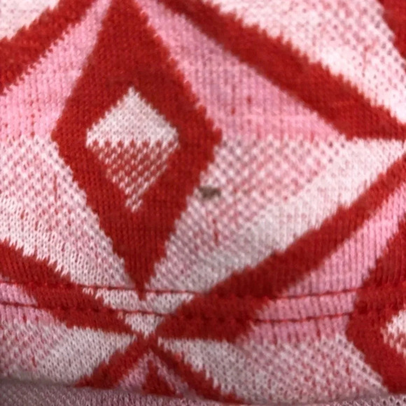 Isle by Melis Kozan Funnel Neck Short sleeve Geometric Womens XLarge Top - Picture 6 of 7